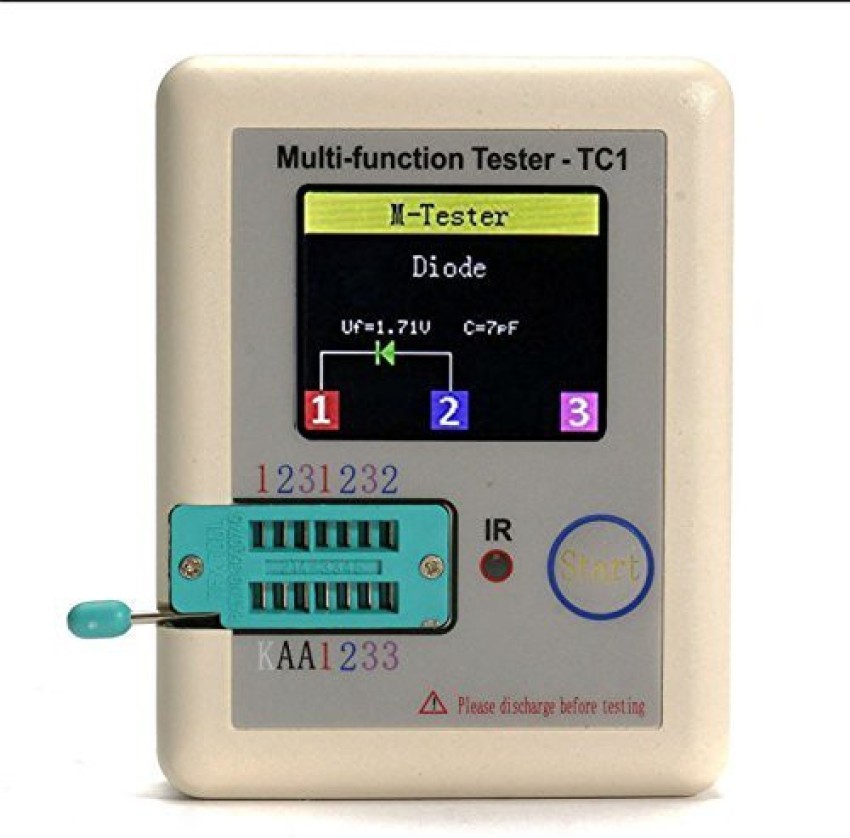 LCR Meter With Transistor Test