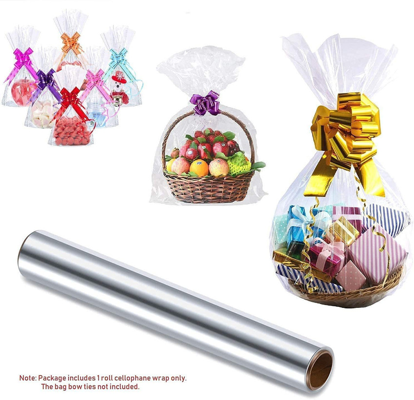 Clear store wrapping paper