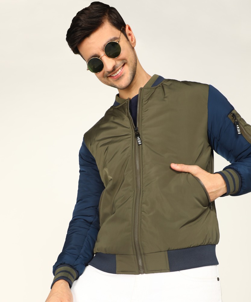 Flying machine shop bomber jacket