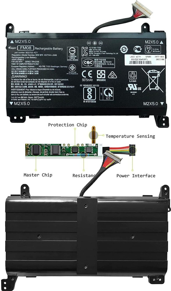 Kings FM08 HSTNN-LB8A 922752-421 (14.6V 83.22Wh 5700mAh) Laptop