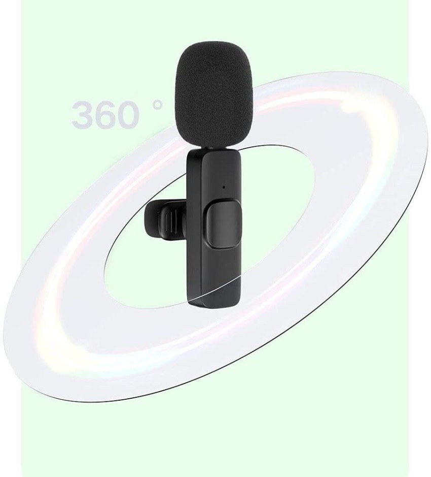 Achetez Elebest M18Pro Type-C Wireless Lavalier Microphone Receiver  Transmetteur Kit Avec un Microphone Externe Interview Video Recording Mic  Kit de Chine