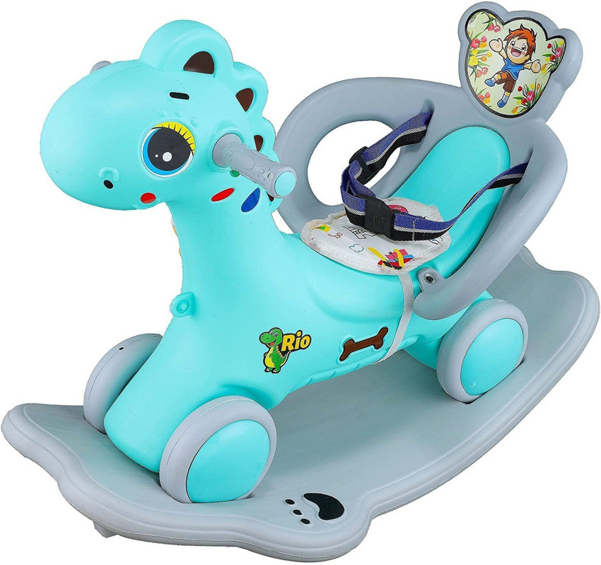 Push horse toy top