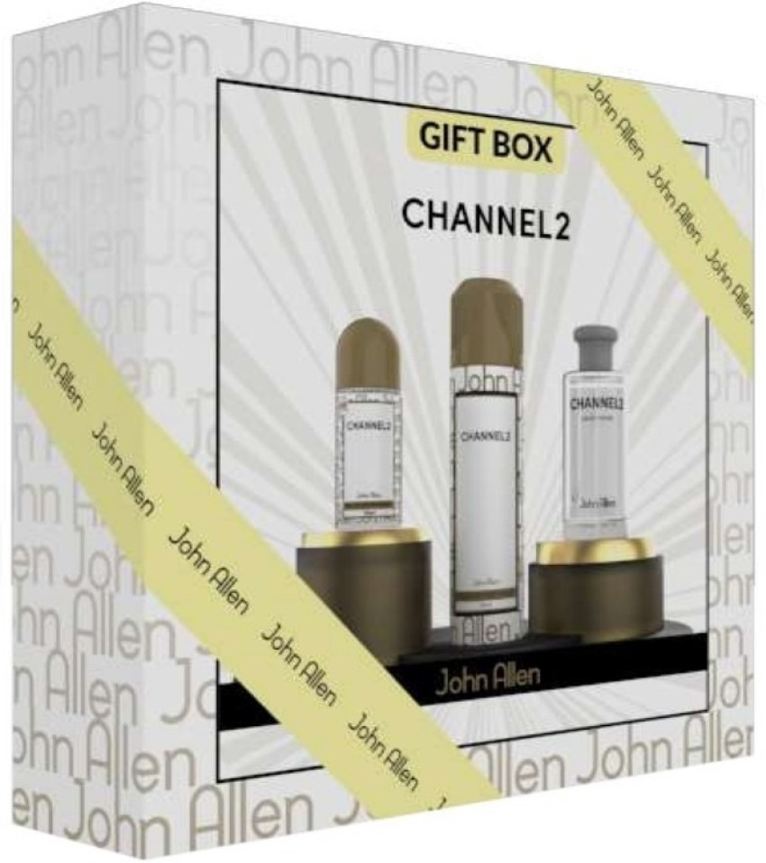 Buy JOHN ALLEN CHANNEL 2 GIFT SET PERFUME ROLL ON DEO Eau de