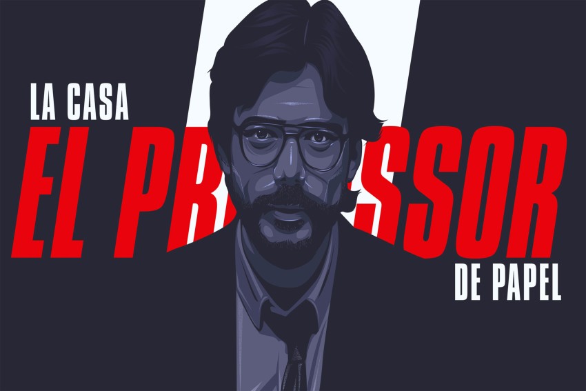 EL PROFESSOR from Money Heist (La Casa De Papel) - Mobile Abyss