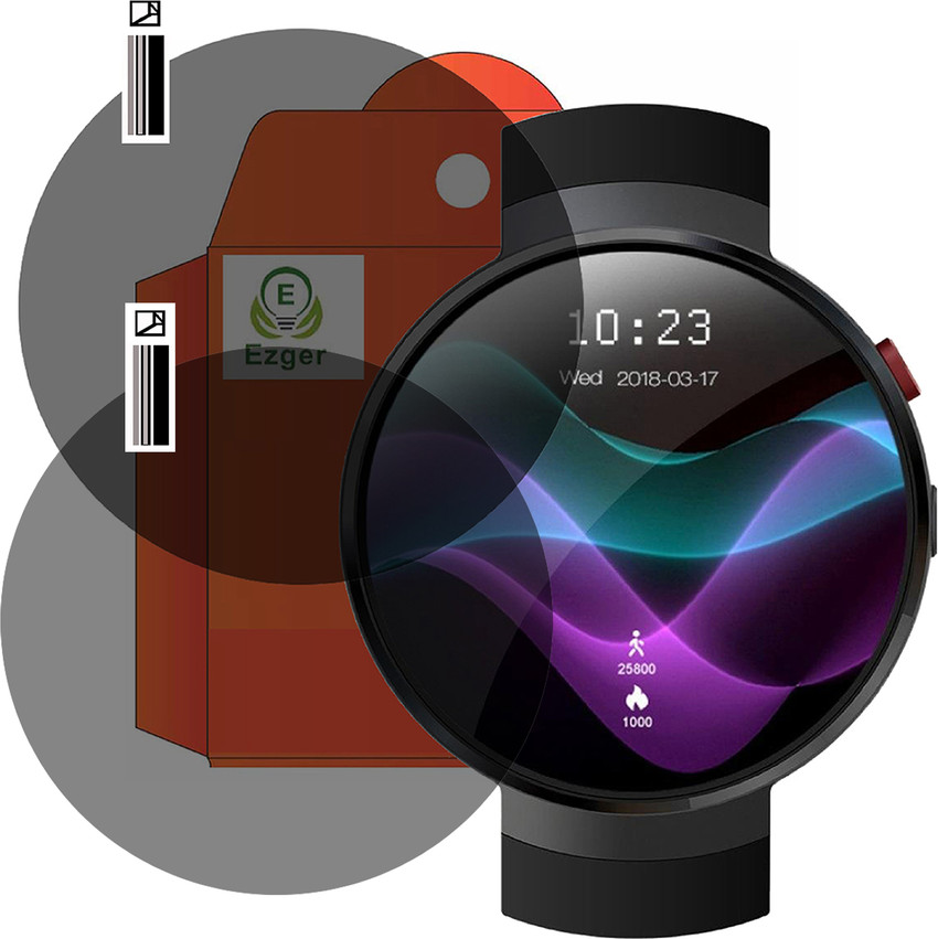 EZGER Screen Guard for LEMFO LEM7 4G SMART WATCH EZGER