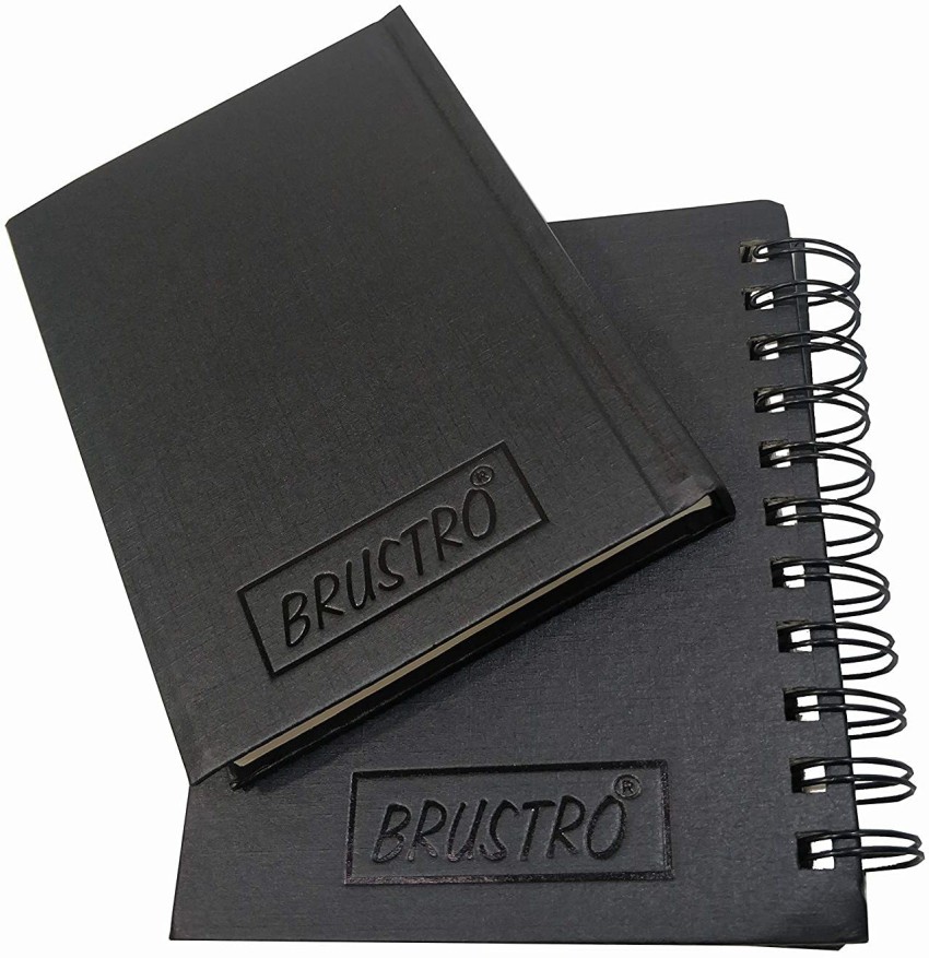 Brustro Wiro Bound Artists Sketch Book, A4 Size, 116 Pages, 160