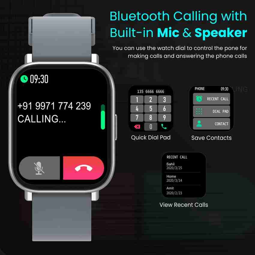 Portronics Kronos Y1 1.75 Inch Dynamic Display with Bluetooth Calling Smartwatch Price in India Buy Portronics Kronos Y1 1.75 Inch Dynamic Display with Bluetooth Calling Smartwatch online at Flipkart....