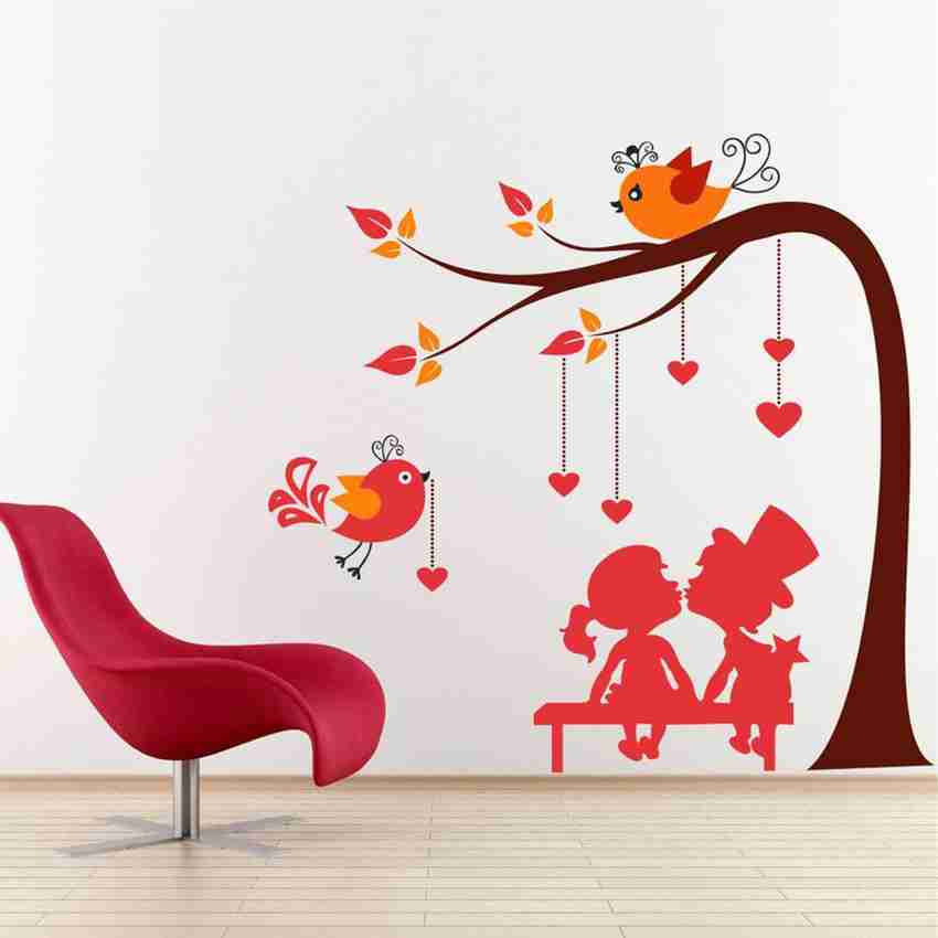 Wall top sticker paper