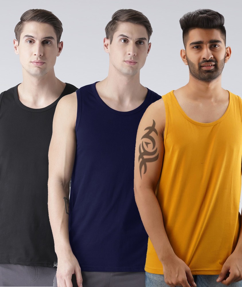 Young trendz Solid Men Round Neck Black, Yellow, Navy Blue T-Shirt - Buy  Young trendz Solid Men Round Neck Black, Yellow, Navy Blue T-Shirt Online  at Best Prices in India