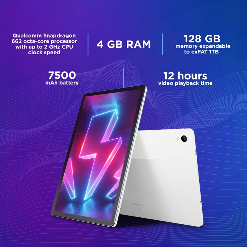 Lenovo Tab P11 Plus (1st Gen) - 2021 - Tablet - Long Battery Life - 11 LCD  - MediaTek Octa-Core Processor - 4GB Memory - 128GB Storage - Android 11 