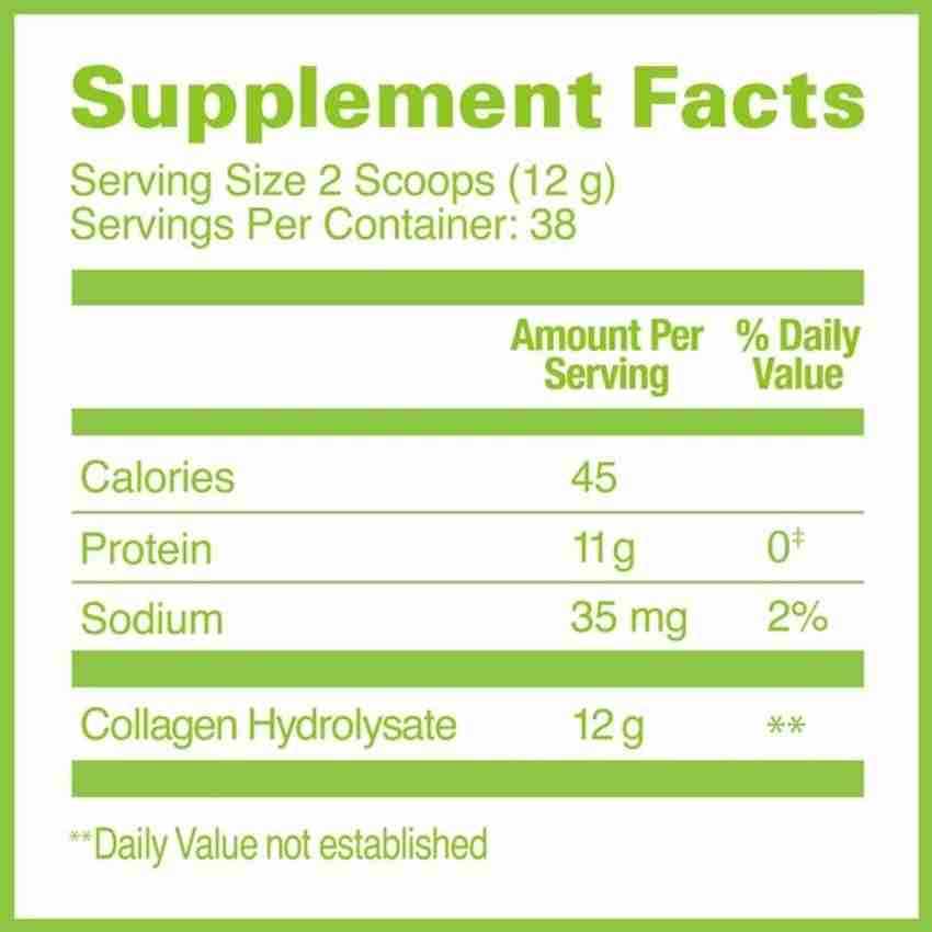 Low FODMAP Elemental Collagen Peptides For IBS SIBO Gut, 60 OFF