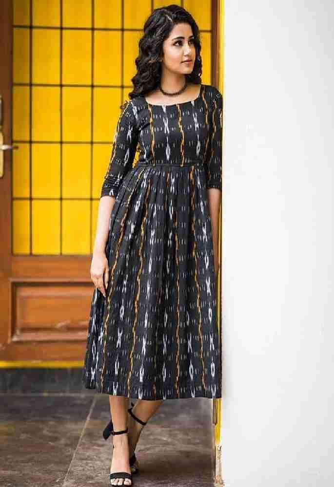 Anupama in long on sale frocks