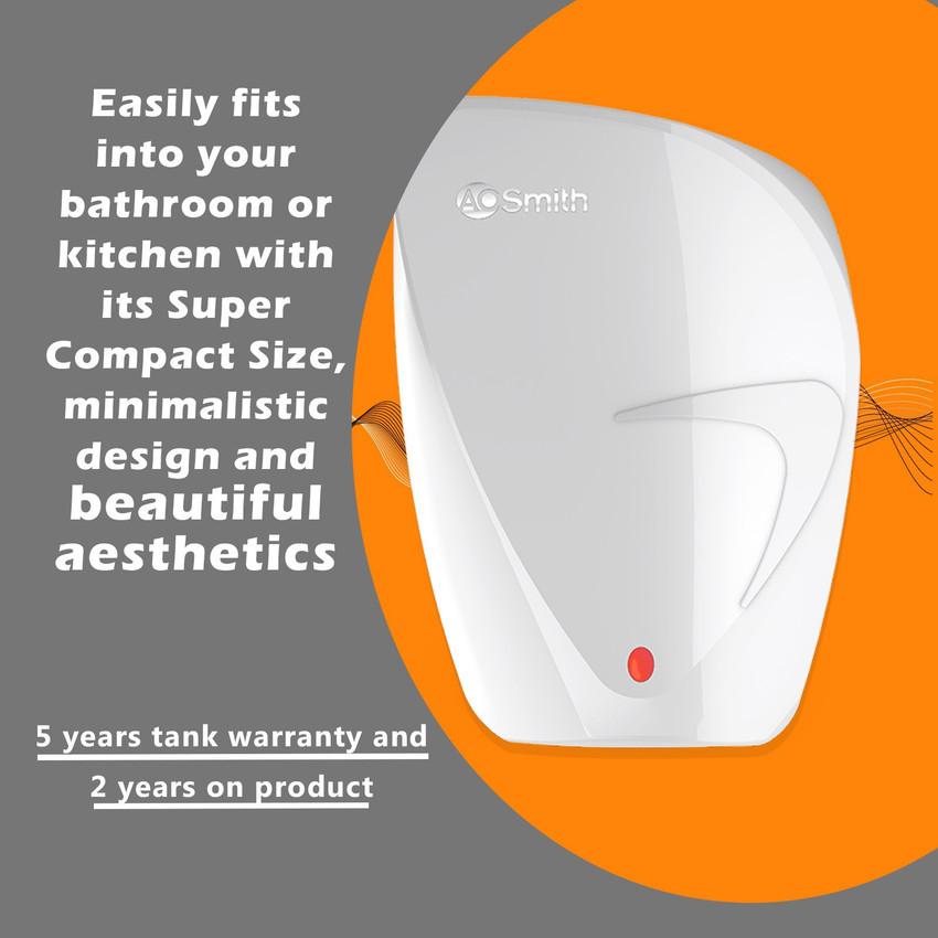 AO Smith 3 L Instant Water Geyser (GY-01, White) Price in India - Buy AO  Smith 3 L Instant Water Geyser (GY-01, White) online at Flipkart.com