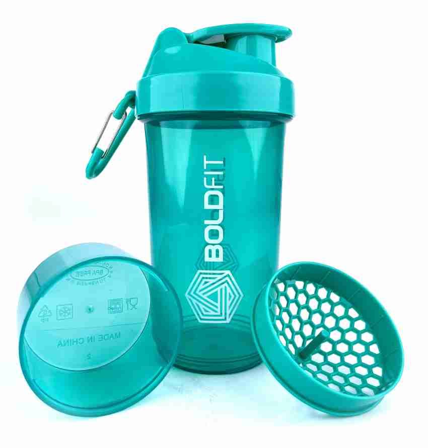 Smart Shaker Bottles for BCAA & Pre-Post Workout Supplement Protein Shake  Gym Sipper Bottle for Men & Women, BPA Free with Storage Compartment -600ml