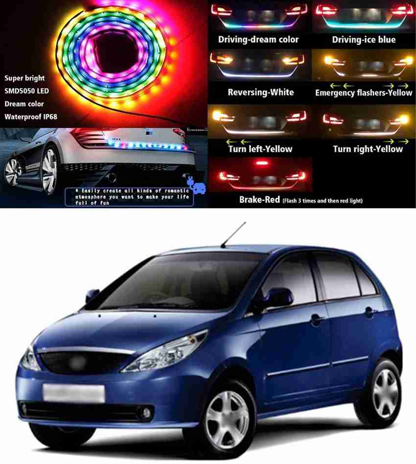 Blue led lights for car deals exterior
