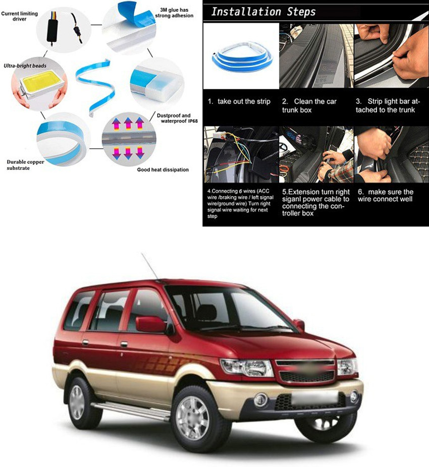 Car accessories lights shop exterior