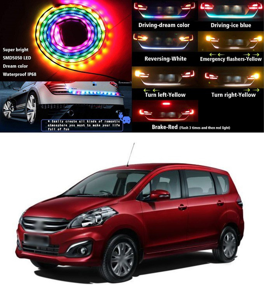 Red led lights for cars exterior hotsell
