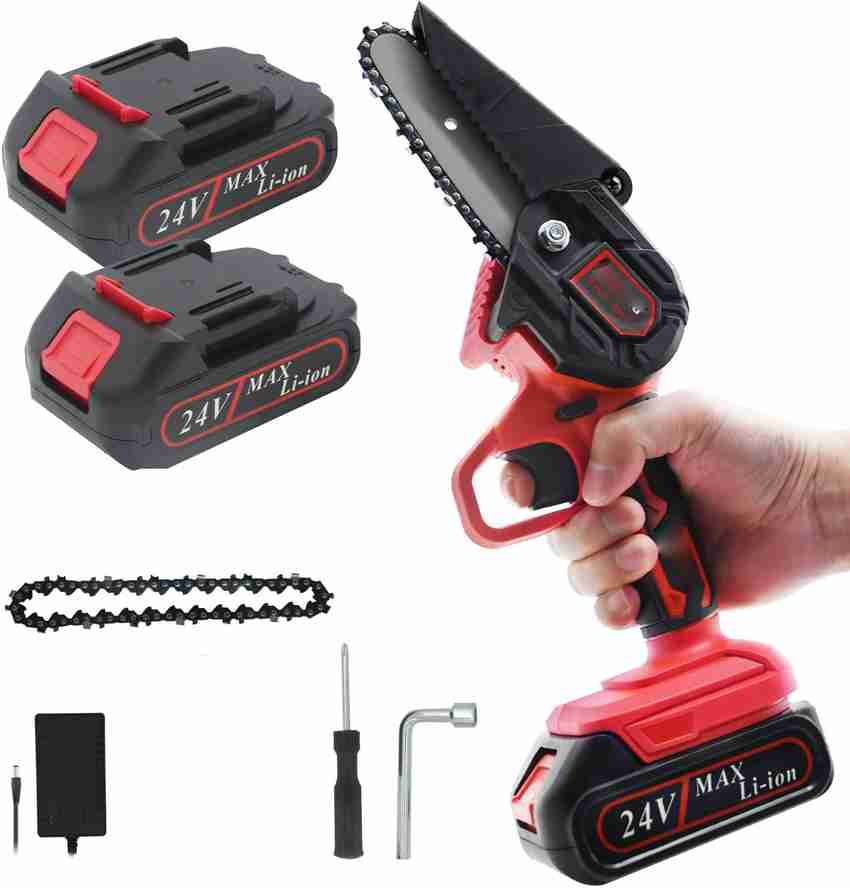 Mini chainsaw lithium battery sales