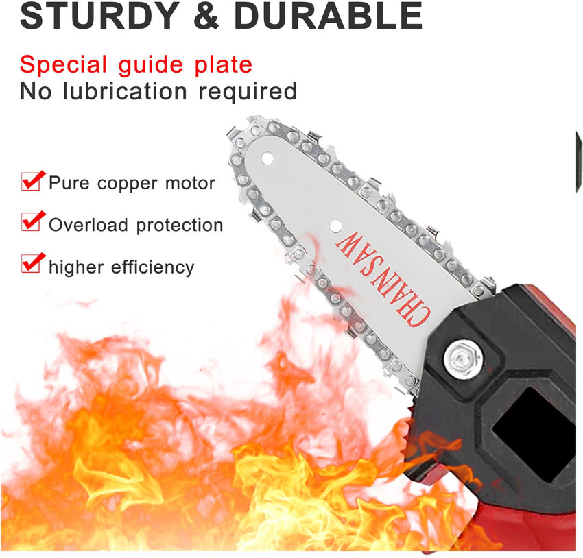 Rechargeable 24v lithium on sale mini chainsaw
