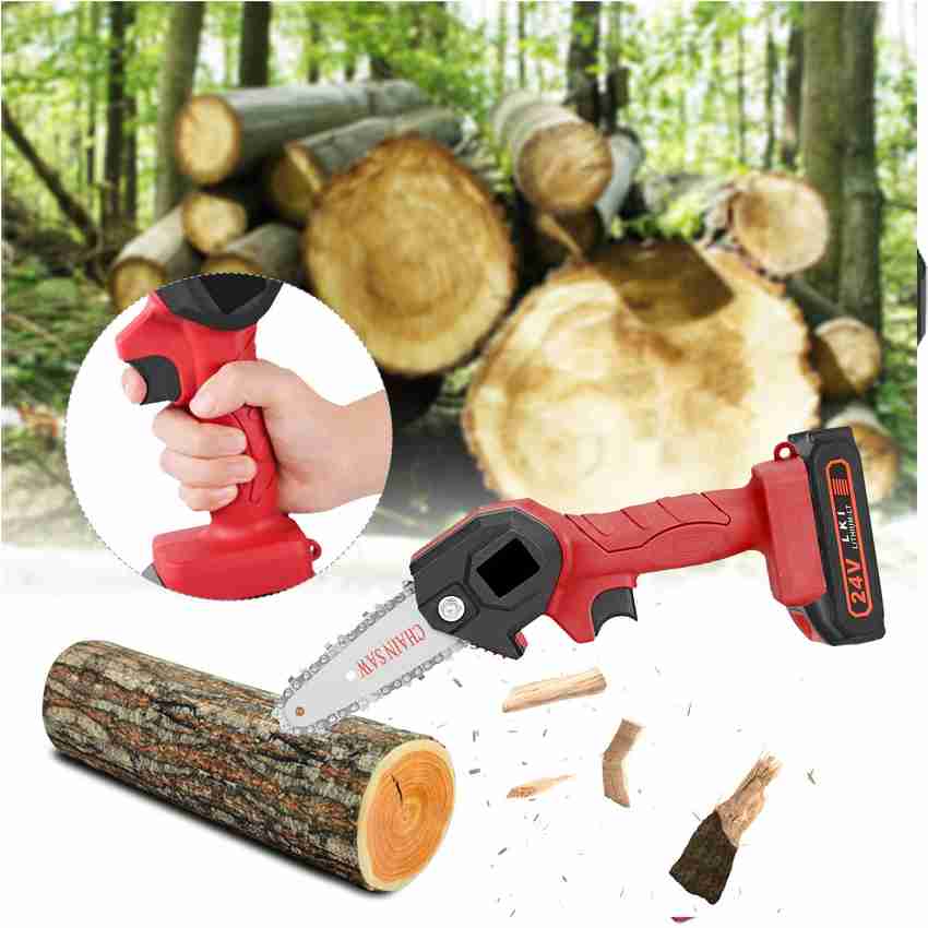 Rechargeable mini electric chainsaw online