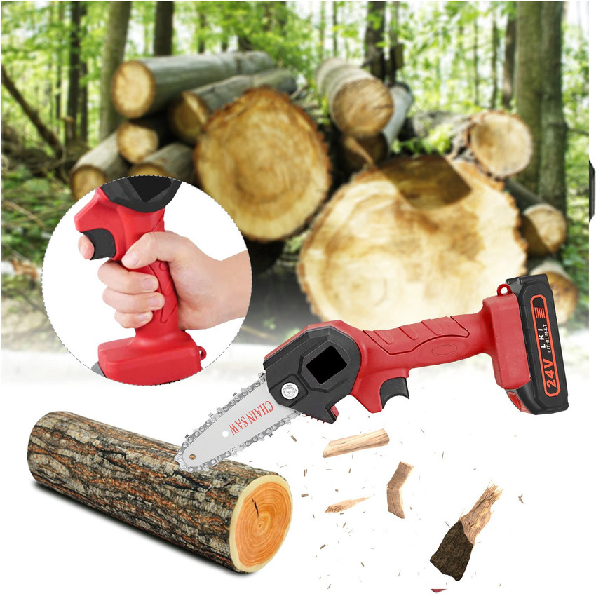 Cordless chainsaw shop mini