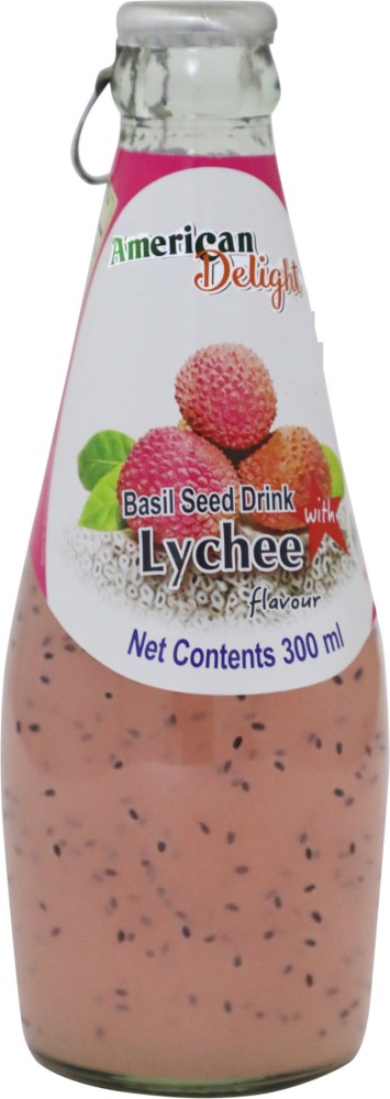 American Delight Basil Seed Drink Lychee Flavour Price in India