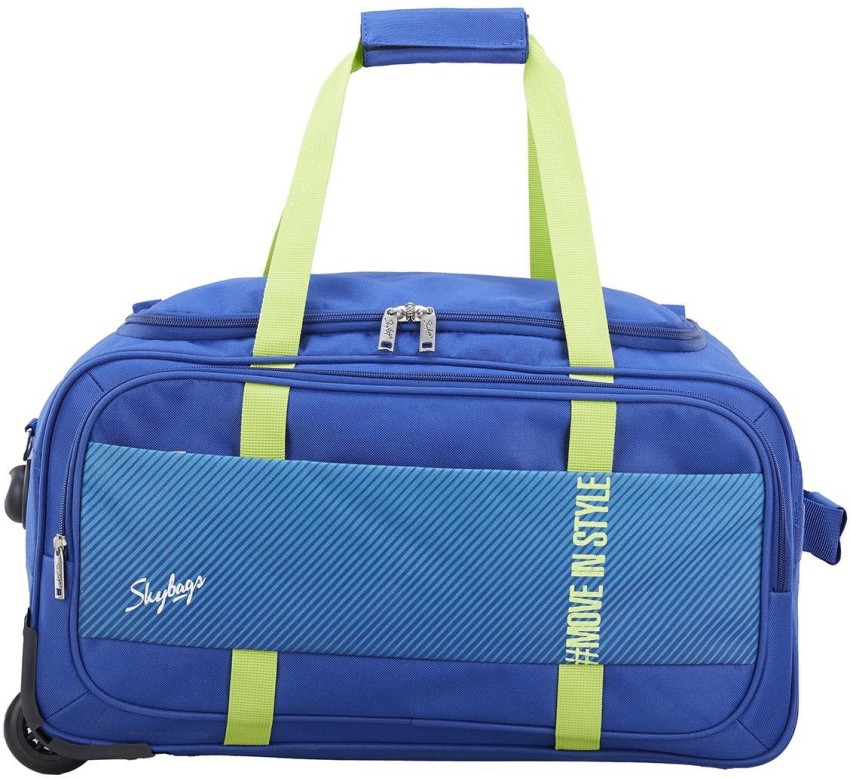 SKYBAGS CULT DFT 62 E BLUE Duffel With Wheels Strolley 62 Blue