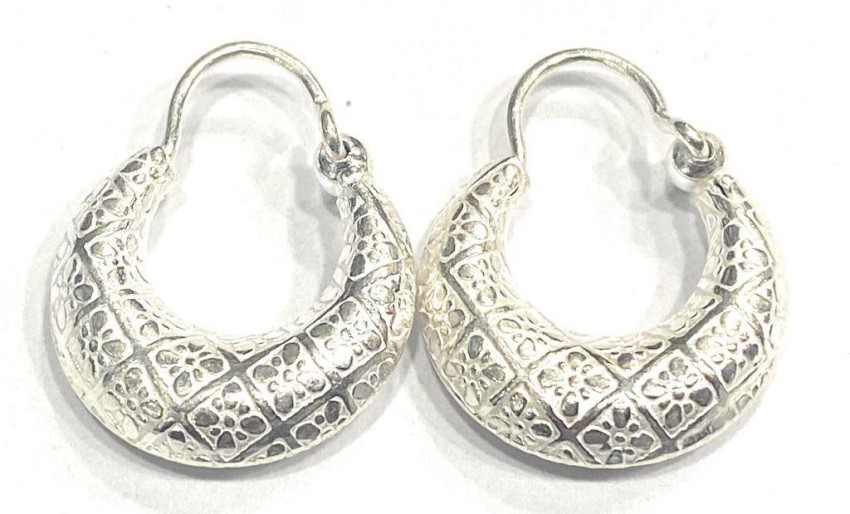 Silver Earrings  Buy Silver Earrings Online in India  Myntra