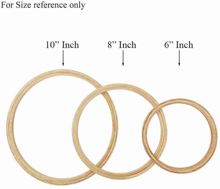 Embroiderymaterial 3 inch Round Wooden Embroidery Hoop Frame with Brass  Metal Screw (1 Piece) Embroidery Hoop Price in India - Buy  Embroiderymaterial 3 inch Round Wooden Embroidery Hoop Frame with Brass  Metal