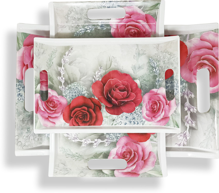 Melamine tray on sale set