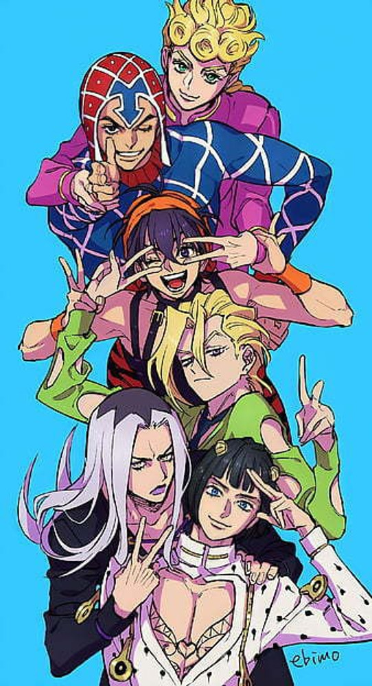 Jojo anime top