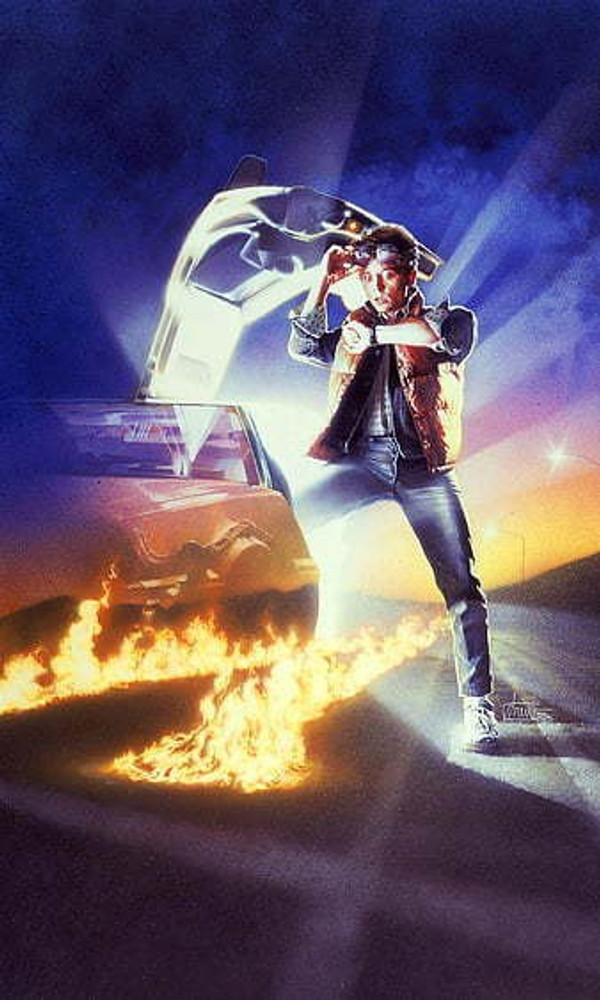 Back To The Future Back Delorean Doc Brown Future Marty Mcfly Time