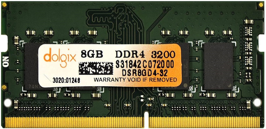 Dolgix 3200MHz DDR4 8 GB Laptop Notebook RAM Memory SO DIMM