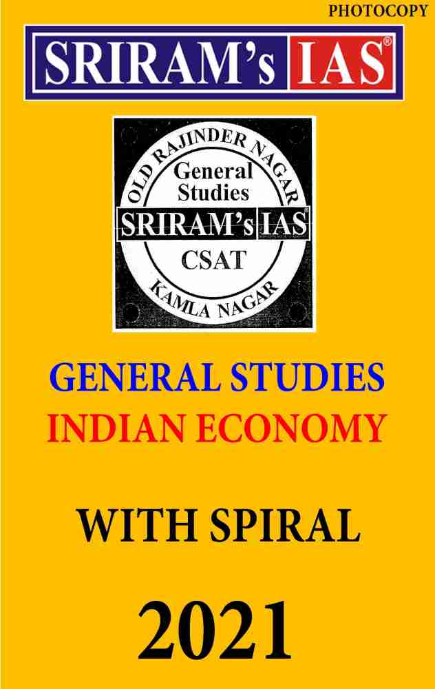 Sriram Ias General Studies Paper-III Economy By Sriram, 46% OFF