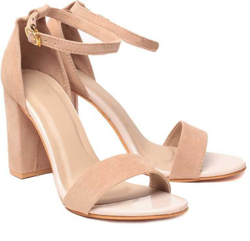 Cream colour high heels shop