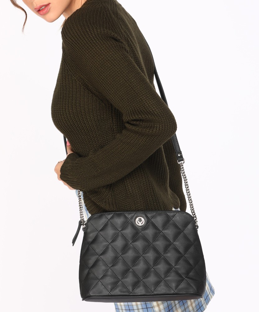 Allen solly black sling bag online