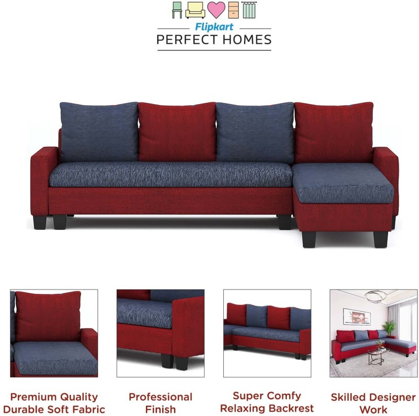 L Shape Sofa from Flipkart Perfect Homes 🏠