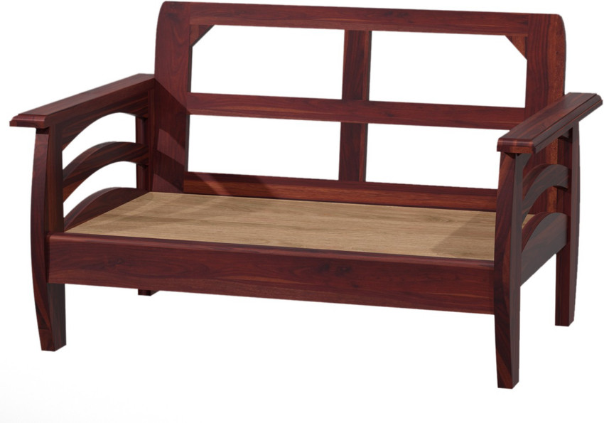 2 seater sales wooden chair
