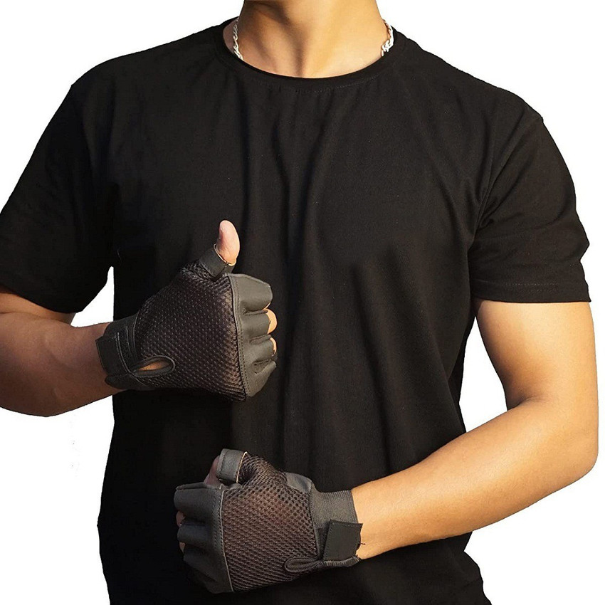 Sale Store Fingerless Gloves with Breathable Stretchable Fabric