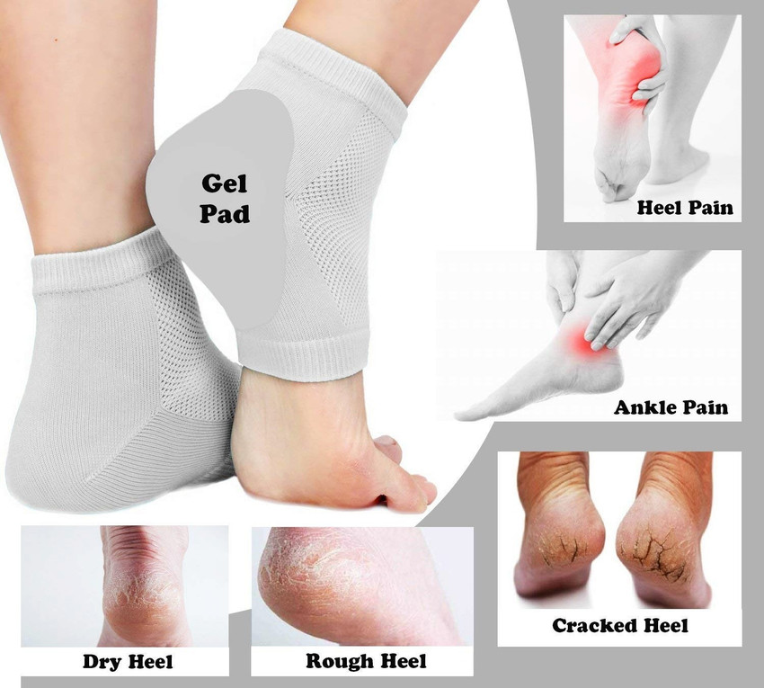Padded socks shop for heel pain