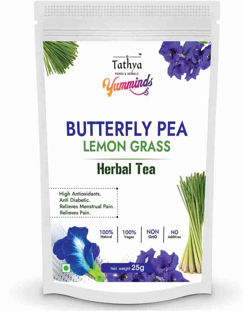 YUVA SOUL Butterfly Pea Flower//Blue Pea Flower Tea//Whole Leaf