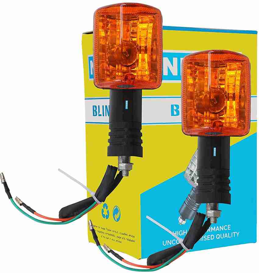 nikavi Front Rear Side Halogen Indicator Light for Hero Splendor Plus Price in India Buy nikavi Front Rear Side Halogen Indicator Light for Hero Splendor Plus online at Flipkart