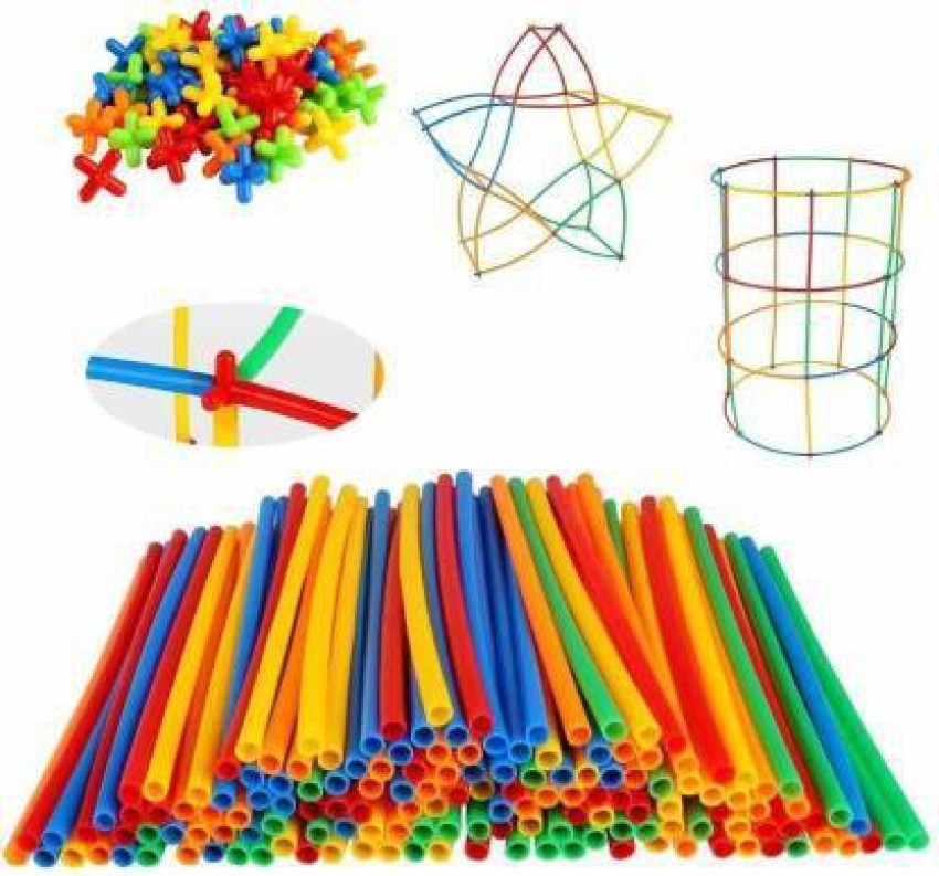 194 Piece Drinking Straw Building Set – KOVOT