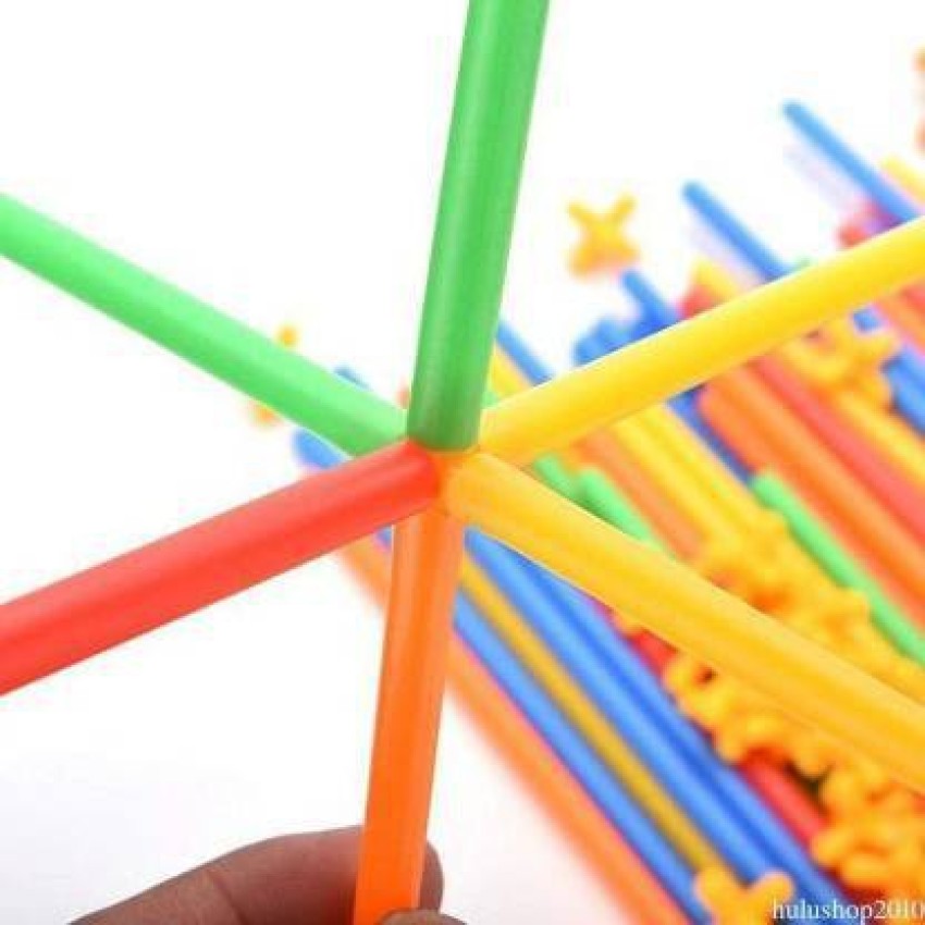 194 Piece Drinking Straw Building Set – KOVOT