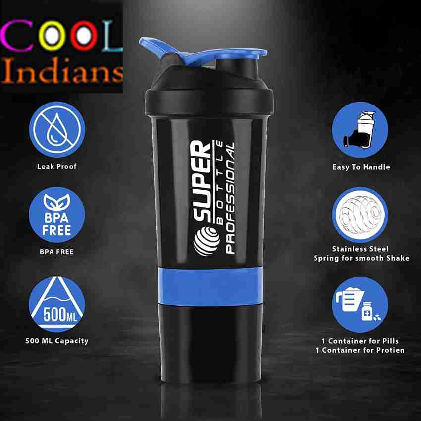 COOL INDIANS Amazing Combo of Gym Shaker & Sipper Bottle