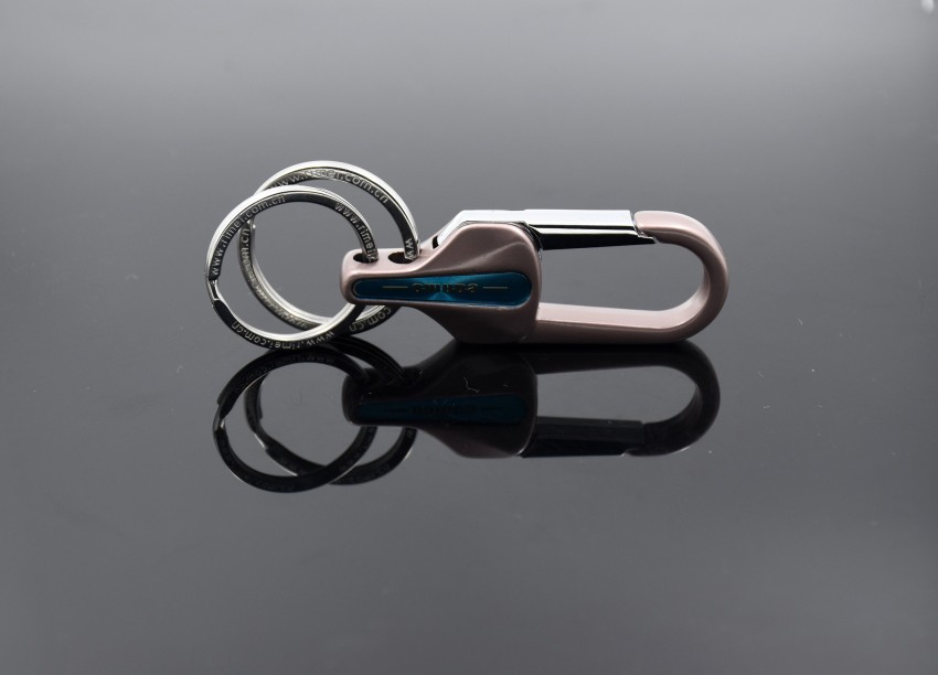 Omuda Stylish & Hook Locking key ring ,Key chain for Bike Car Men