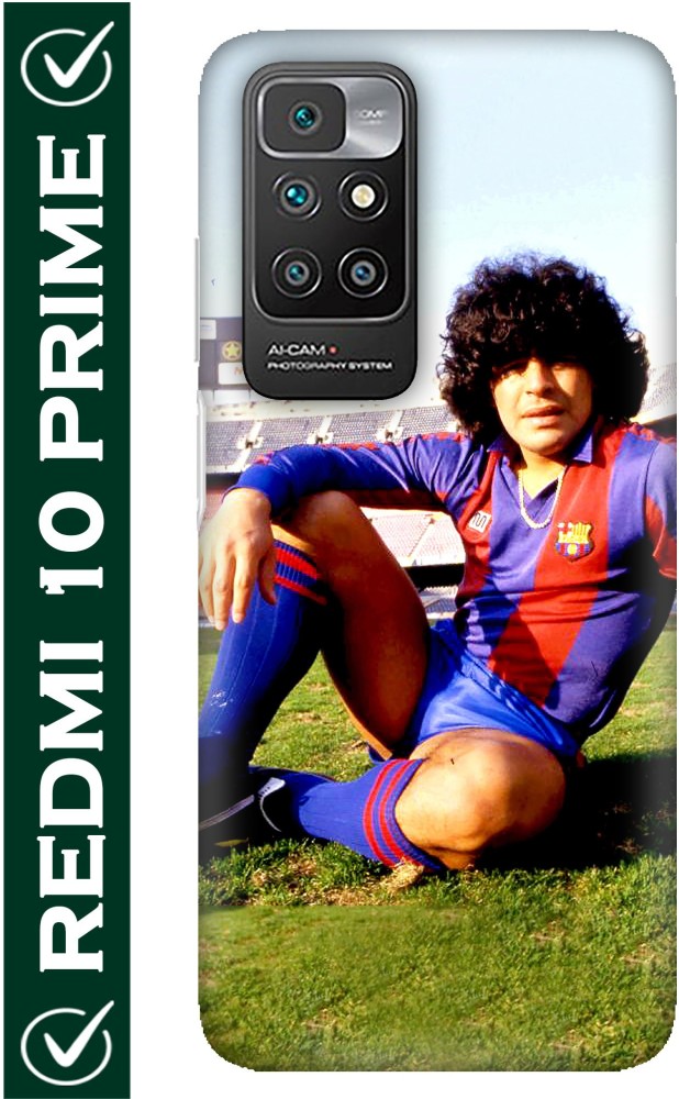 FULLYIDEA Back Cover for REDMI 10 Prime, Diego Maradona, Maradona 10,  Argentina, Football, Soccer, Sports - FULLYIDEA :