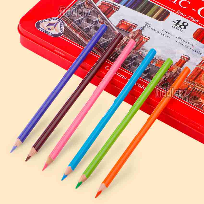 Colored Pencils 48 Coloring Pencils Premium Art Drawing Pencil for