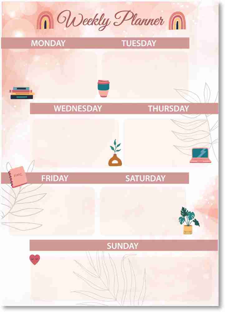 Scrollingideas Neutral Themed Daily Planner Sheets A5 Planner Ruled 32  Pages Price in India - Buy Scrollingideas Neutral Themed Daily Planner  Sheets A5 Planner Ruled 32 Pages online at