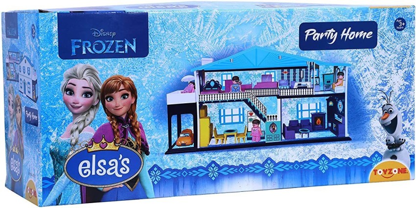 Elsa barbie dream cheap house